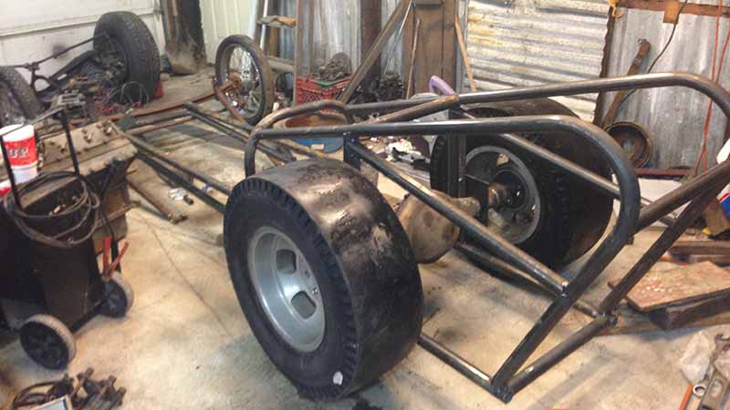 100 inch wheelbase front engine dragster